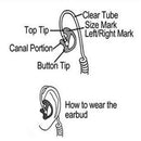 12x Universal Replacement Silicone Ear Plug Earphone Plug for Two Way Radio