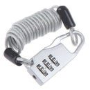 1PC Bicycle Helmet Wire Rope Code Lock Outdoor Mountain Bike Rope PadlockSEAU