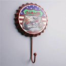 New Retro Creative Beer Cover Hook "GARAGE" Character Personality Hook Dres L9O1