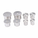 8Pcs 6/8/10/12mm Dowel Pins Center Point Set Woodworking Craft Clamp Steel Tool