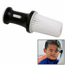 Black Plastic Hair Salon Neck Duster Refillable Powder Brush