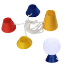 4 IN1 Golf Rubber Tees Winter Tee Set 33mm Golf Training Kit Enthusiasm Pro M9W2