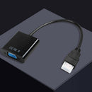 [Upgraded Version] HDMI 1080P to VGA Cable Adapter Converter for PC Laptop