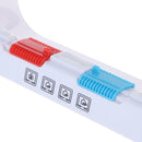 4 Way Lockable Dogs Cat Security Flap Door Kitten Puppy Pets Gate (White S) A