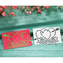 Arrow Heart Metal Cutting Dies Stencil Embossing Folder Scrapbooking Album Card