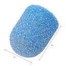 50Pcs Blue Nail Sanding Bands Nail Drill Bit Grip Machine For Manicure And