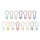 600pcs Gourd Safety Pins Metal Clips Knitting Cross Stitch Marker Tag Pins