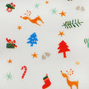 50pcs Christmas Gift Food Waxed Paper Waterproof Pastry Candy Wrapping DIY