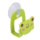 Dish Cloths Rack Suction Sponge Holder Clip Rag Storage Rack  Green