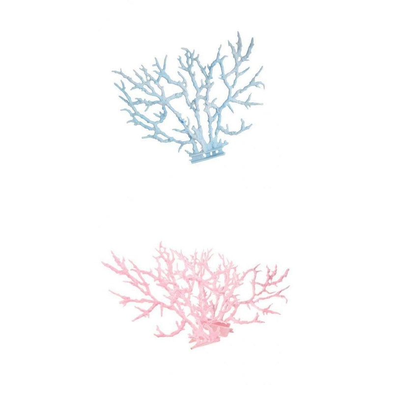 2x Simulation Coral Ornament Underater Plant for Fish Tank Aquarium Decor