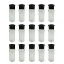 20x Salt Spice Jars Herbs Condiments Seasoning Pots Storage Containers 100ml