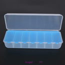 Large 7 Compartment  Weekly Pill Holder Convenient Jewelry Organiser Storage Box