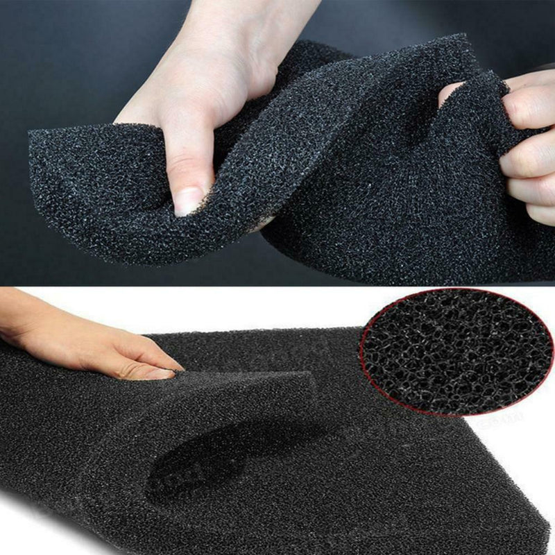 Black Aquarium Biochemical Cotton Filter Foam Fish Tank Sponge Pads 50*50cm
