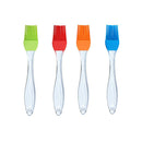 4* Silicone Kitchen Basting Brush Set Pastry Barbecue Oil BBQ Bread Grill Tool