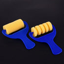 4pcs Kid Yellow Sponge Brush Children Painting Drawing Graffiti Roller Tool