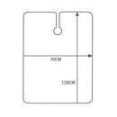 Large Barber Salon Gown Hair Cutting Cape Hairstylist Apron Nylon 120x70cm