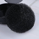 Black Makeup Brush Clean Eye Shadow Sponge Cleaner Make Up Brushes Tool BoxW`US