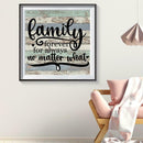 5D DIY Full Drill Diamond Painting Family Embroidery Mosaic Craft Kit Decor