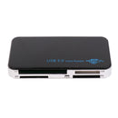 Memory Card Reader USB3.0 Hub Adapter 5Gbps for SD,MS,M2,CF,XD,Micro SD