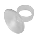 4 Pieces Aquarium Air Line Hose Holder Suction Cups 30mm Soft Plastic C2V1