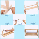 Tabletop Paper Roll Dispenser, Arts Crafts Paper Roll Easel Paper Drawing Paper
