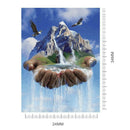 Waterfall 5D Diamond DIY Painting Kit Home Decor Craft 30 X 40cm