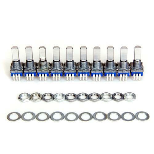 10pcs 12mm Rotary Encoder Push Button Switch Keyswitch Electronic Components