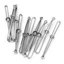10 Pieces Adjustable Clip Elastic Drawstring Cord Threader Guide for Sewing