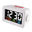 Color Lcd Digital Smart Alarm Clock With Thermometer Clock Wake Up Snooze