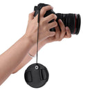 5pcs DSLR Camera Anti-Lost Lens Cover Cap Keeper Holder Rope Lanyard Straps