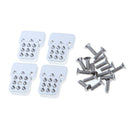 Metal Spare Parts Shock Absorber Mounting Plate for 1/16 WPL C24 C14