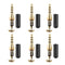 6Pcs Universal 3.5mm Male Plug Adapter Headset Cable Wire Connector Head