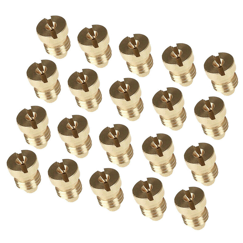 20X 1.1mm Foam Orifice Nozzle Tips Universal Brass Nozzle for Snow Foam Lance