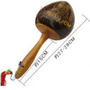Coconut Shell Sand Hammer Children Kid Wooden Rattles Toys Shaker for Hand Bell