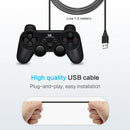 Data Vibration Joystick Wired Usb Pc Controller For Pc Computer Laptop For  Z1H7