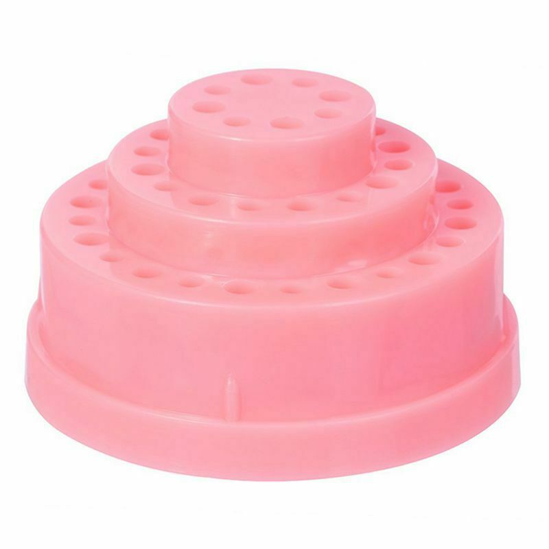 Nail Drill Bit Holder Stand Displayer Organizer Container 48 Holes Nail Man N9B2