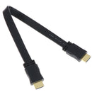 1 X 30cm HDMI Male to Male Plug Flat Cable Cord for Audio Video HDTV TV Gz  Fh