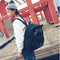 Lovely Cat Backpack Casual Canvas Backpacks School Bag Women Cute Rucksack  X8B5