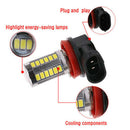 1Pc Super Bright H8/H11 33-LED White Car Fog Light Headlight Driving Lamp Bu%!