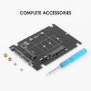 2 in 1 mSATA to SATA NGFF M.2 to SATA3 Converter SSD Solid State Disk Drive  A