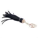 Women PU Leather Tassel Keychain, Handbag Wallet Accessories, Car Key Chain Z6G3