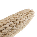 2x Round Natural Straw Chair Seat Pad Mat Yoga Meditation Cushion Seated Pad