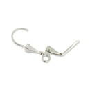 100Pcs Brass DIY French Earring Hooks Fashion DIY Jewelry Findings Ear Wires
