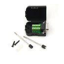 DB9 Male D-Sub 9 Pin Plug Breakout Terminals Solderless Nut Type Connector  Z