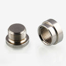 Iron M18X1.5 O2 Oxygen Sensor Stepped Mounting Bung Plugs Oxygen Sensor Fit K8X1