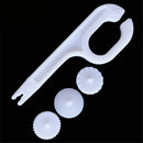 1set Fondant Cake Sugar Craft Paste Embosser Wheel Stitching Cutter Tools DP TO