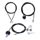 3x 2m Fitness DIY Pulley Cable System Arm Hand Strength Workout Accessory