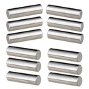 12 Pieces Alnico 5 Humbucker Pickup Polepiece Magnet Slug Rods 15mm for Electric
