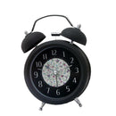 Twin Bell Alarm Clock Loud Retro Alarm Clock Quartz Operated with Nightlight