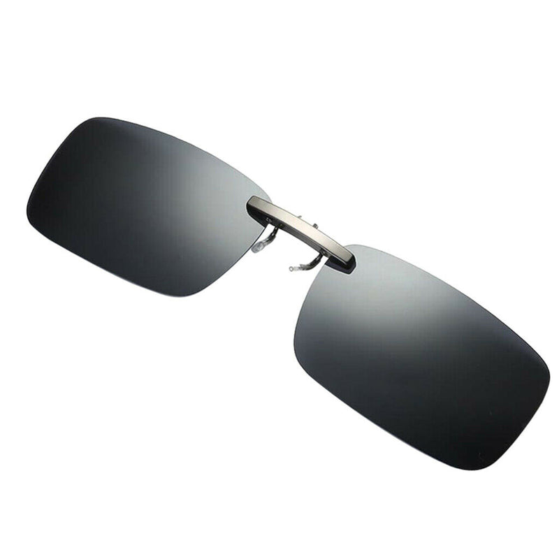 Pack of 2 Clip on  Up Sunglasses UV400 Night Vision Driving Fishing Eyewear